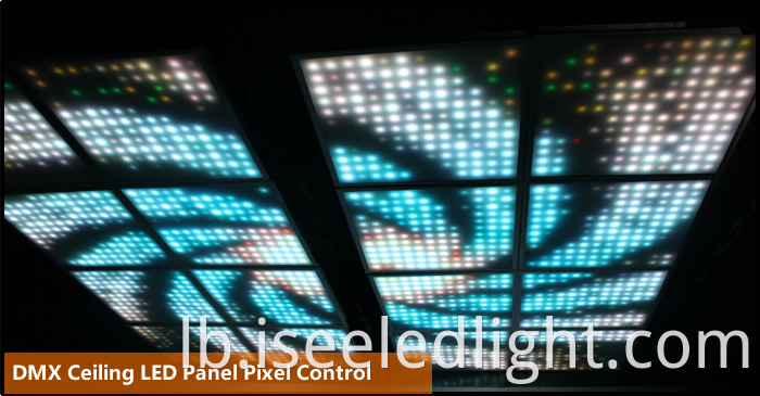 dmx512 controlled led panel